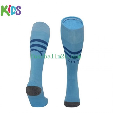 Manchester City Kinder Heim Socken 2023-2024